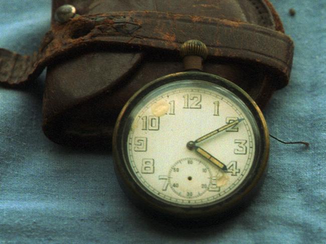 Prized possession ...  Sir John Monash's gave this watch to Sergeant Richard John Garcia during the First World War.