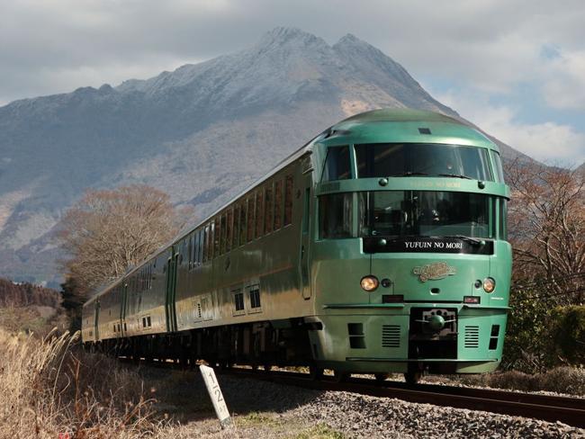 The Yufuin No Mori train. Picture: Getty Images