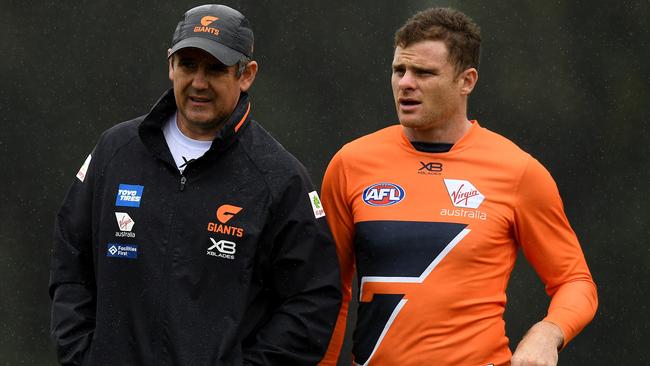 GWS Giants coach Leon Cameron asked Heath Shaw if he wanted to retire.