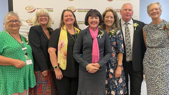 South Burnett Regional councillors. Photo: SBRC.