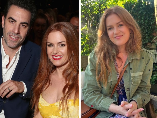 Isla Fisher and Sacha Baron Cohen quietly divorced last year.