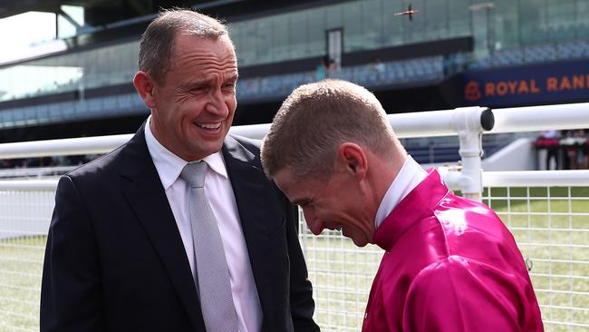 Trainer Chris Waller and jockey James McDonald have hit a dry spell in recent weeks. Picture: Jeremy Ng / Getty Images