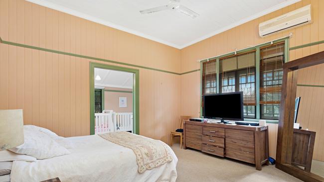 The master bedroom before renovation Picture: Foxtel