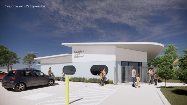 External render of Amazing Grace Early Learning Centre at Elliot Springs. Picture: Amazing Grace.