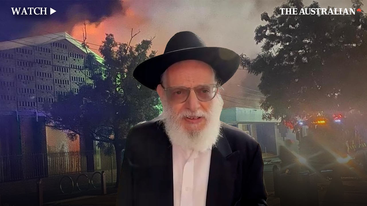 Jewish citizens react to 'shocking' synagogue fire