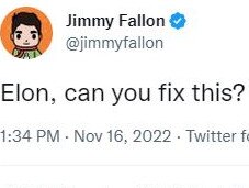 Jimmy asked Musk to fix the issue.