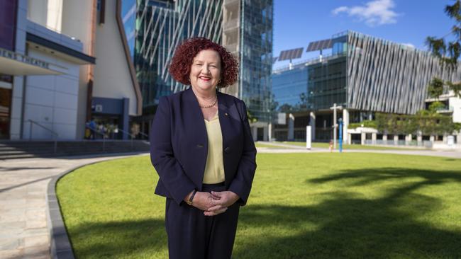 Queensland University of Technology vice-chancellor Margaret Sheil. Picture: Glenn Hunt