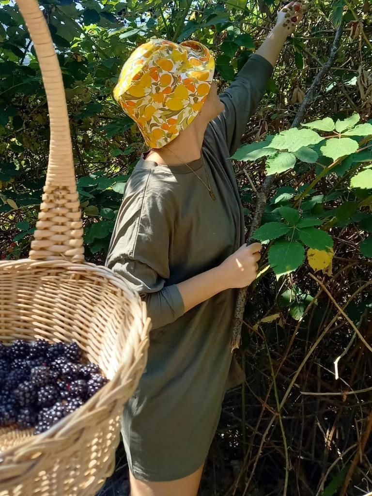 Blackberry picking in Germany. Picture: Supplied