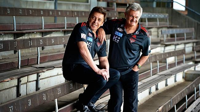 Mark Thompson being announced as the new coach with Neil Craig.