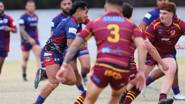 Raymond Mu for Campbelltown Collegians, reserve grade. Picture: Steve Montgomery