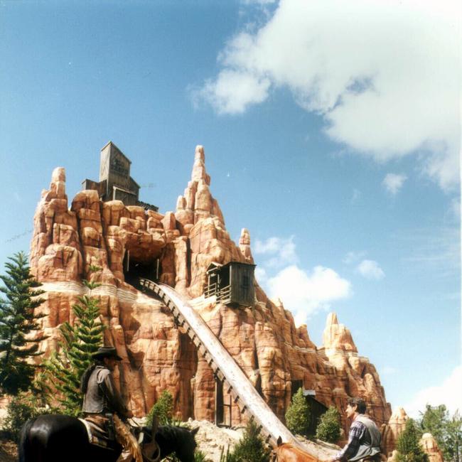 Wild Wild West ride at Warner Bros Movie World on the Gold Coast