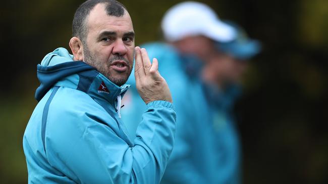 Michael Cheika was again less-than impressed.