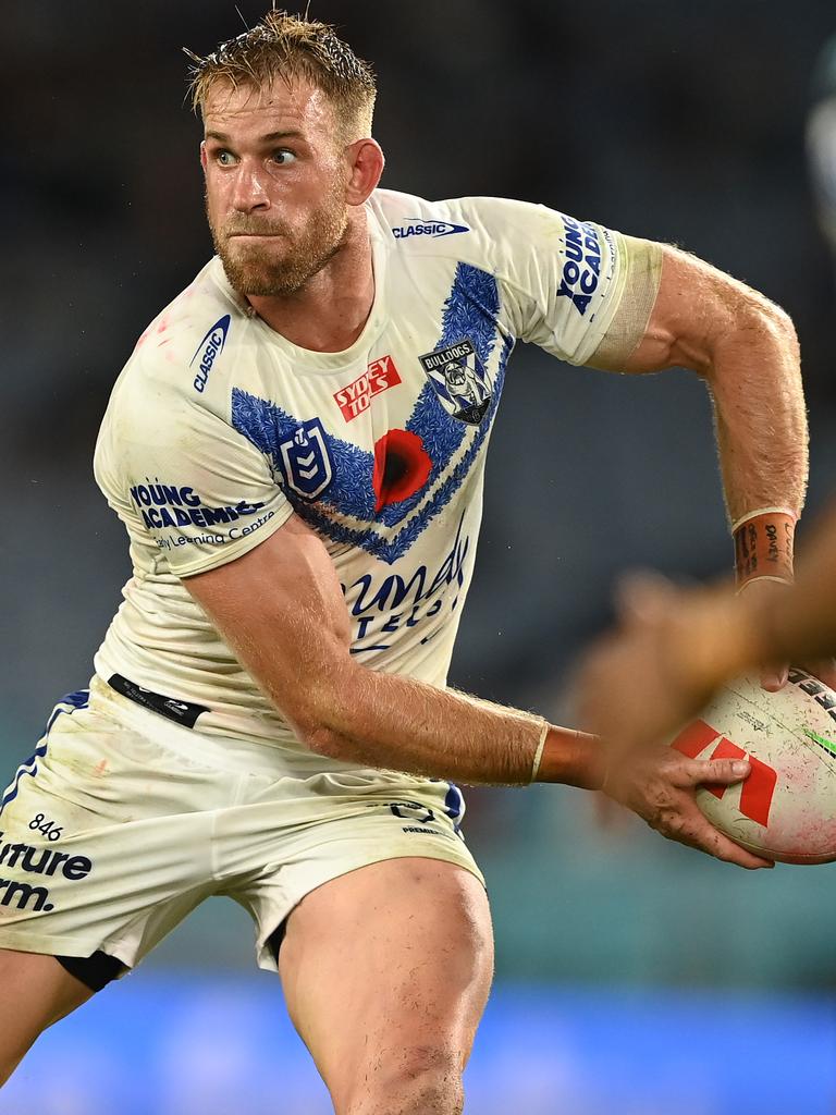 Andrew Davey left the Bulldogs. Credit: NRL Images.