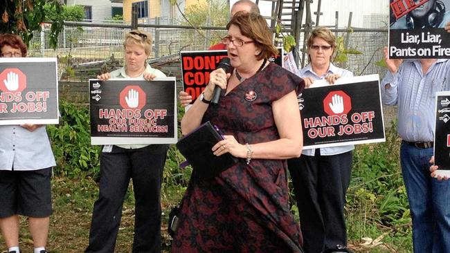 Qld Nurses Union secretary Beth Mohle wants aged care facilities to reveal their staffing levels.