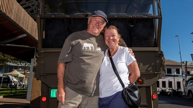 Sydney couple Paul and Ros Sampson. Picture: Pema Tamang Pakhrin