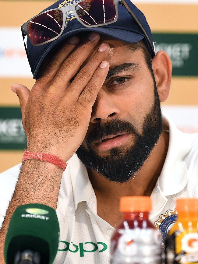 Indian captain Virat Kohli has come in for criticism. Pic: AAP 