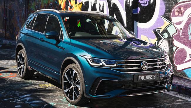 The Volkswagen Tiguan R-Line 162TSI starts from $61,990 drive-away, but there are some MY23 variants around from $57,990.