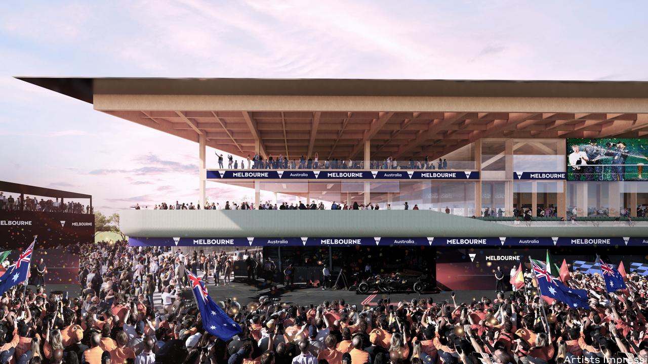 ‘World class’ $350m upgrade for Melbourne’s home of Formula 1