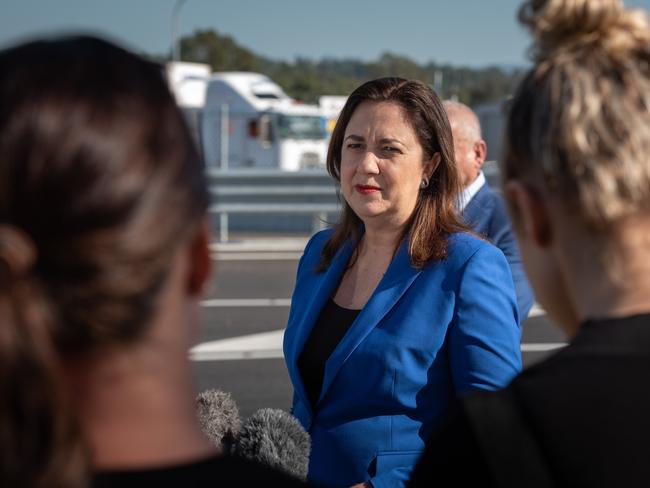 Annastacia Palaszczuk says Scott Morrison has enough detail for in principle support. Picture: Brad Fleet