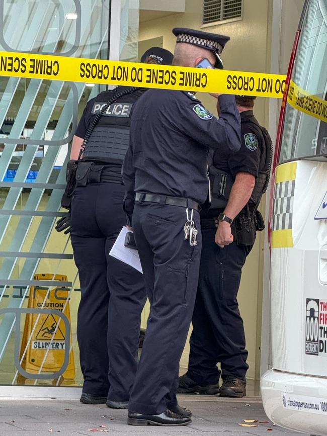 Up to seven people were involved in the fracas. Picture: Emma Brasier