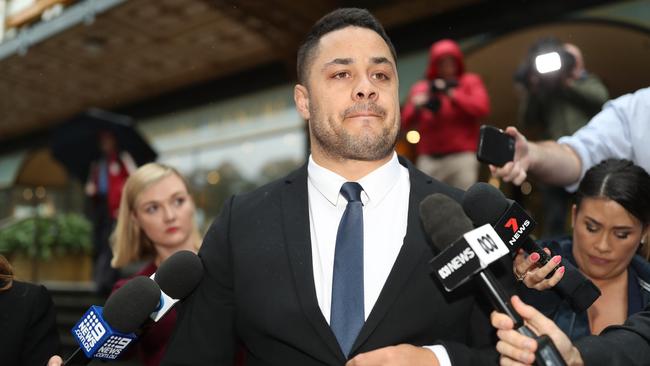 Former NRL superstar Jarryd Hayne was denied access to Foxtel while in jail. Picture: NCA NewsWire/Christian Gilles