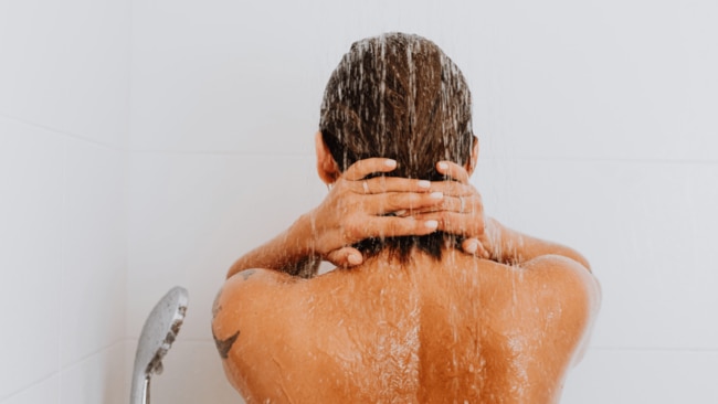 Some studies suggest that switching the water to cold at the end of your warm morning shower can boost energy. Image: Pexels