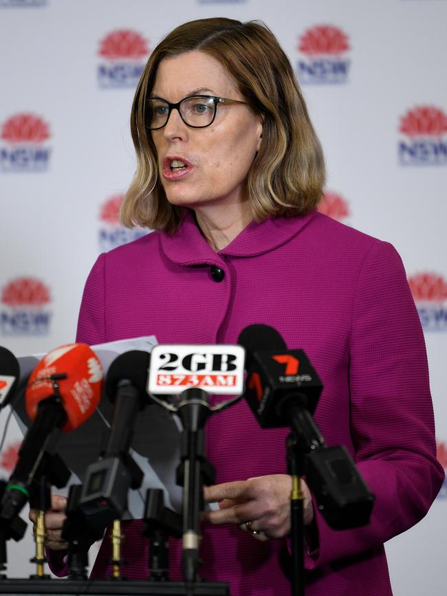 Chief Health Officer Dr Kerry Chant. Picture: Bianca De Marchi/AAP