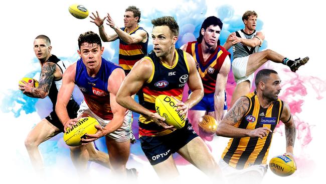 A number of current AFL stars feature in SA’s best school footy teams.