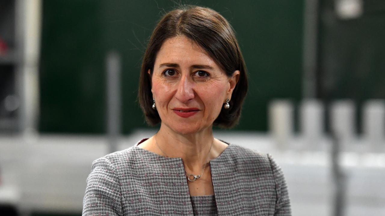 Premier Gladys Berejiklian has accused Labor of being ‘dishonest’ in the stadiums debate. Picture: AAP