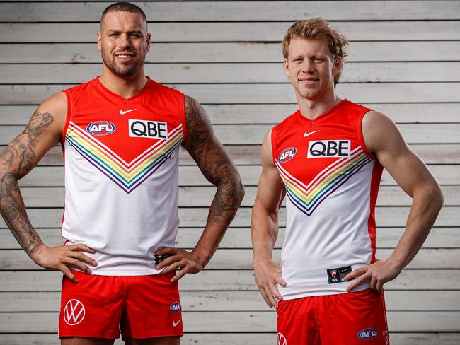 ‘We respect anyone’: Swans all in on pride jersey