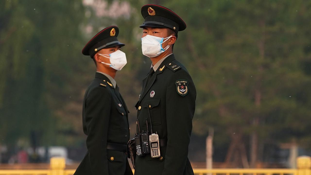 The coronavirus pandemic has changed how Australia sees Chinese power. Picture: Lintao Zhang/Getty Images