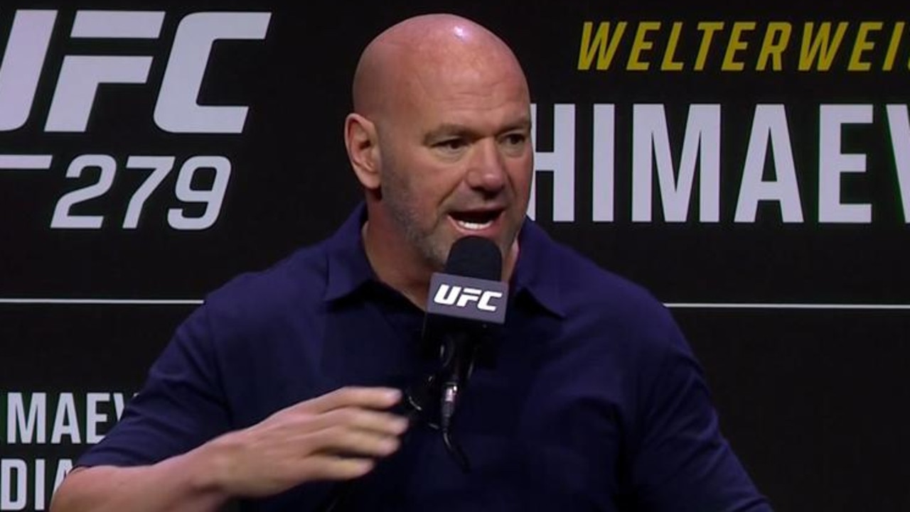 Dana White called off the press conference.