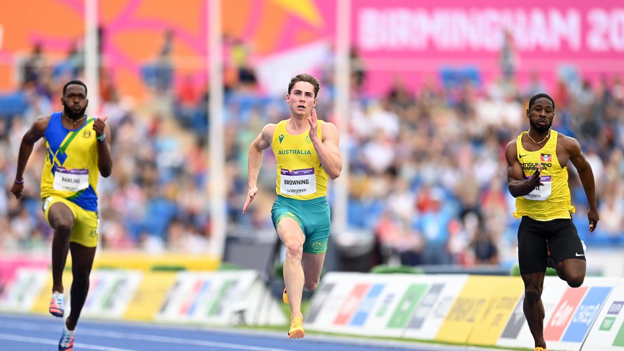 Rohan Browning of Team Australia