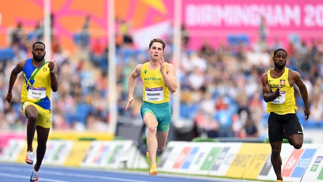 Rohan Browning of Team Australia