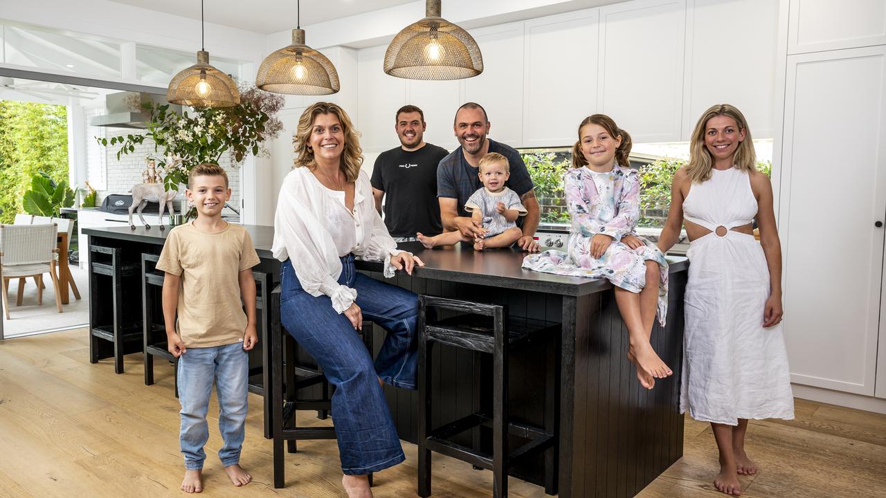 The Micallef family planned ahead and built a self-contained wing in their home for their daughter and her young family.