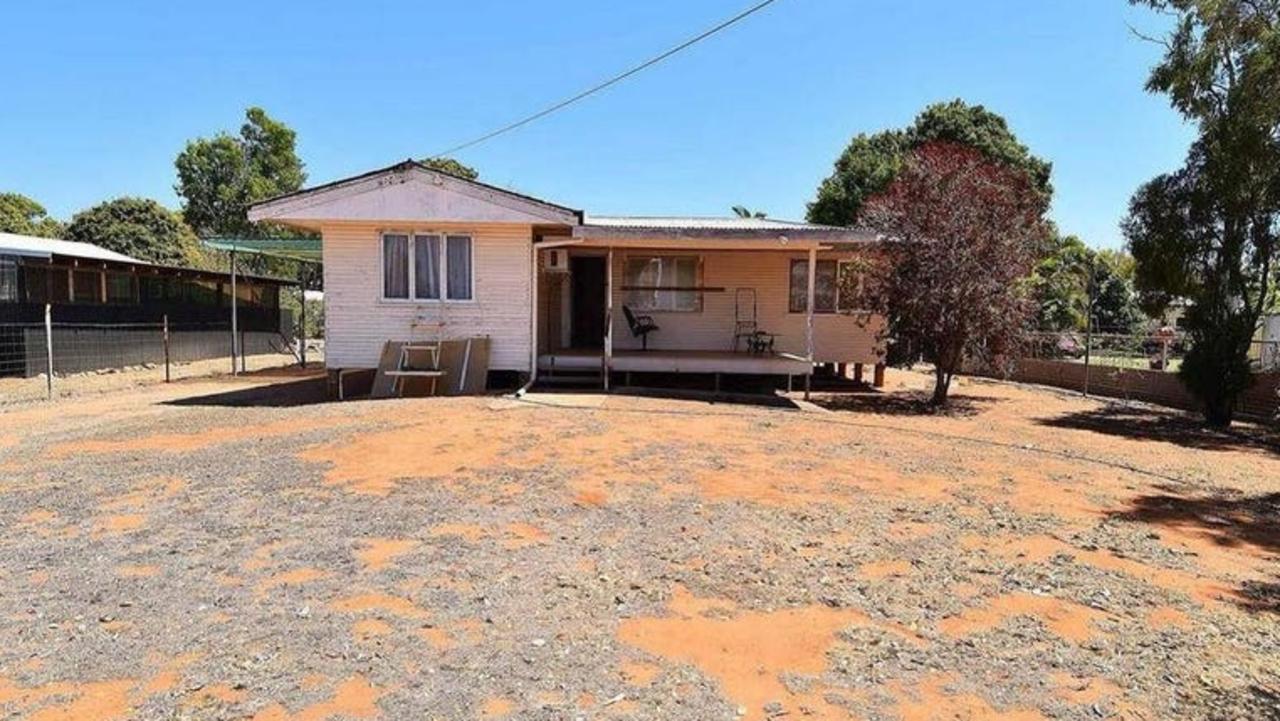 A three-bedroom house at 22 Mackay Street, Pentland, has a price of $80,000.