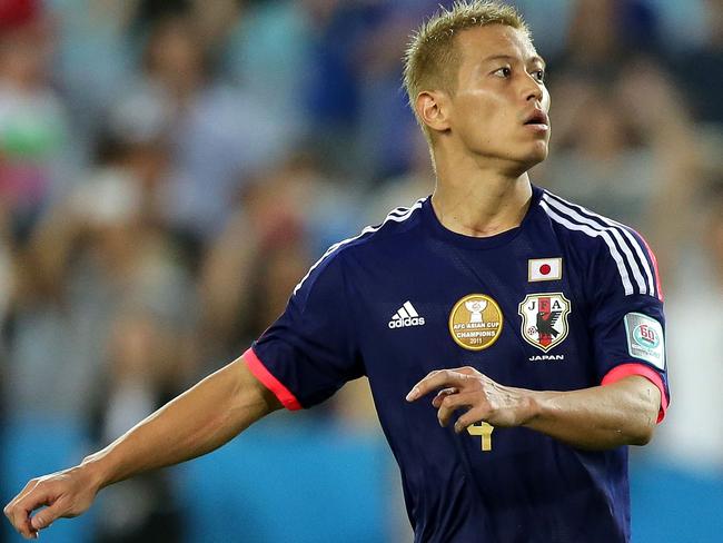 Keisuke Honda couldn’t rise to the occasion for Japan.