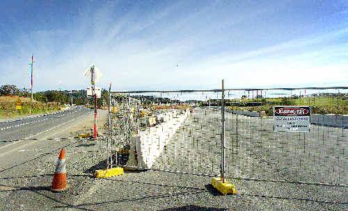 Progress: The Ballina bypass detour off the Pacific Highway near Deadmans Creek Road is set to go ahead. Picture: Jay Cronan