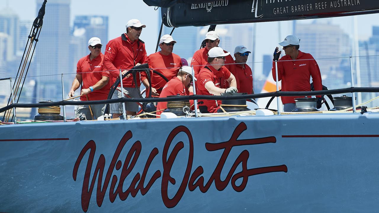 The Wild Oats crew back in 2019 before Covid forced the cancellation of the 2020 race.