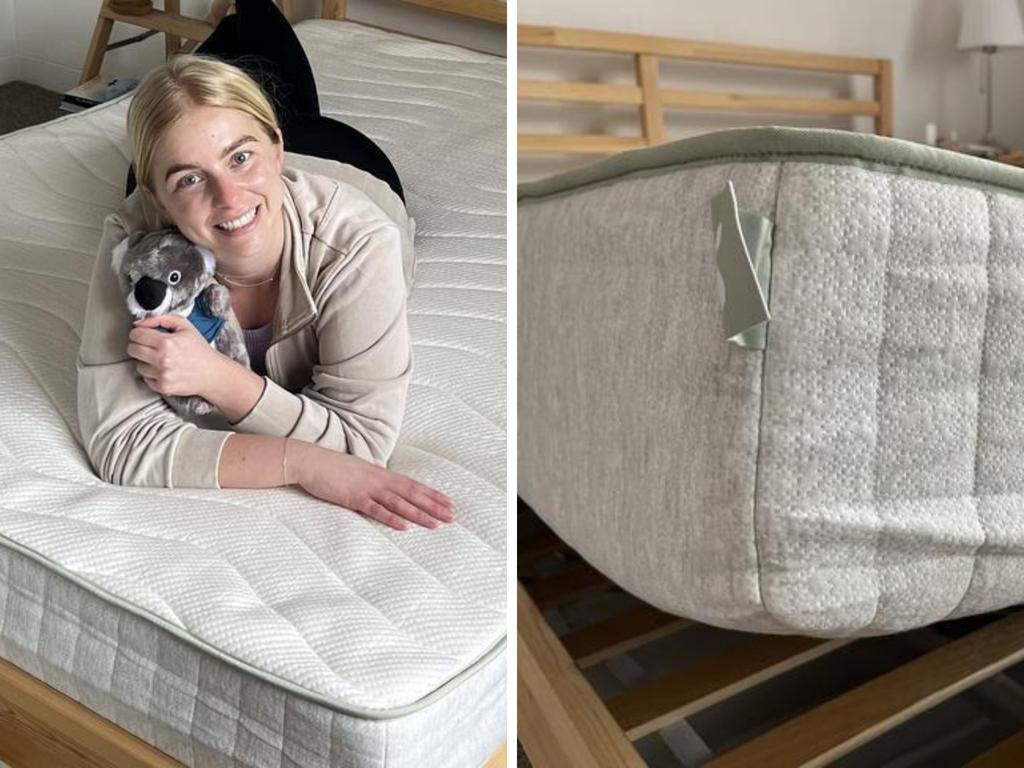 Koala SE Mattress. Picture: Hannah Paine/news.com.au checkout