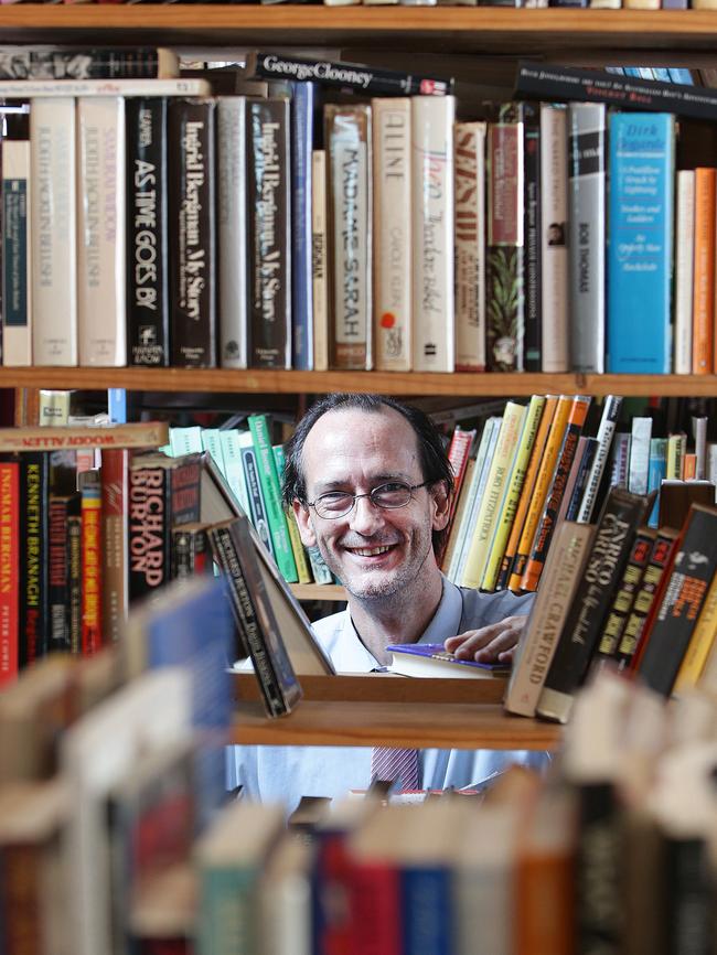 Hamish Alcorn, co-owner of Archives Fine Books. Picture: Jono Searle.