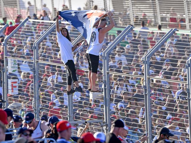 The Grand Prix attracts passionate racing enthusiasts. Picture: Ian Currie