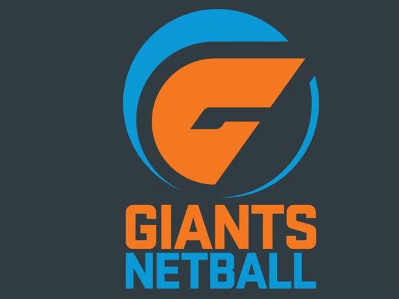 The Giants Netball logo ahead of Super Netball