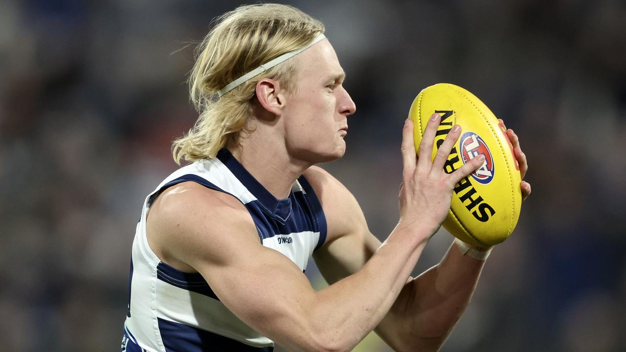 Ollie Dempsey came seventh in the Carji Greeves Medal. Picture: Martin Keep/AFL Photos/via Getty Images.