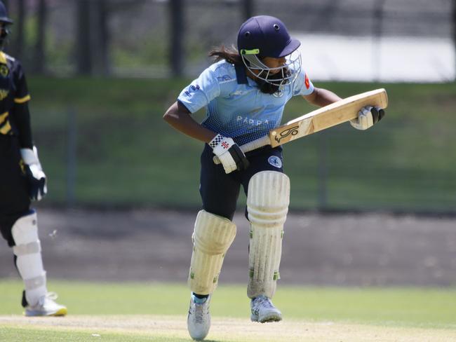 Mithula Venkatesh sets off for Parramatta. Picture Warren Gannon Photography