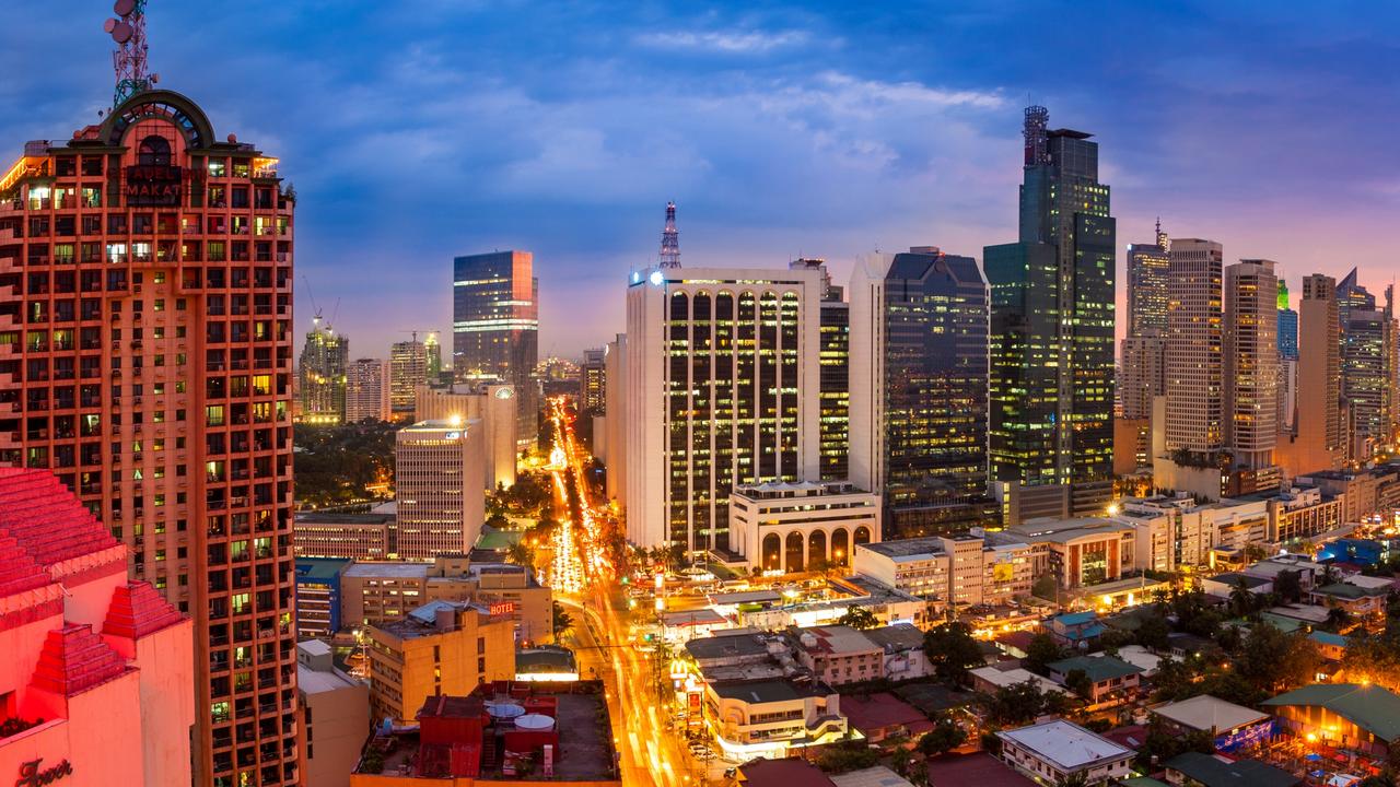 Philippines’ spectacular capital, Manila. Picture: iStock