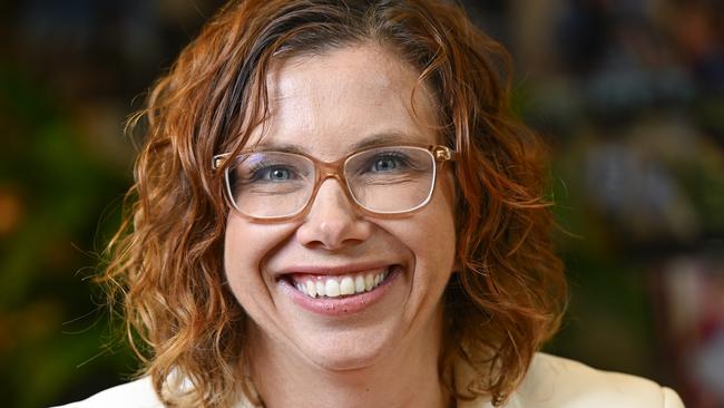 Amanda Rishworth wants more open dialogue between employers and unions. Picture: NewsWire / Martin Ollman