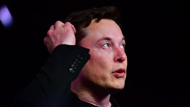Tesla CEO Elon Musk. Picture: AFP
