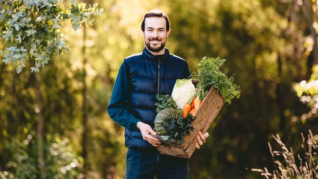 They sell about 100 vegie boxes a week to local customers. Picture: Chloe Smith.