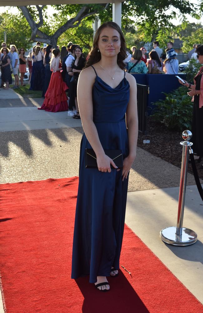 Maddison Wright at the Mountain Creek State High School formal on November 18, 2022. Picture: Sam Turner